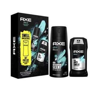 Axe Men's Deodorant Gift Pack Apollo Sage & Cedarwood ~ 2 Pack